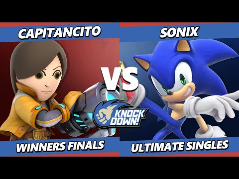 Knockdown 77 Winners Finals - Capitancito (Mii Gunner) Vs. Sonix (Sonic) Smash Ultimate - SSBU