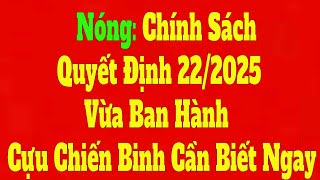 Who Will Benefit From Decision 22/2025? Latest Update!