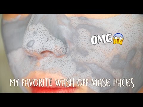 My Favorite Wash Off Mask Packs | Erna Limdaugh
