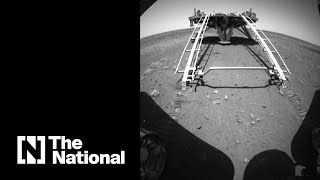 China&#39;s Mars rover takes first drive on surface of Red Planet