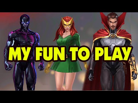 My Fun To Play Characters In Danger Room Extreme   MARVEL Future Fight
