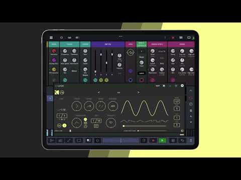 LFOH! iOS - how to map MIDI modulation in Drambo