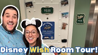 Disney Wish Stateroom Tour | Organizing Our Room and Maximizing Space on Disney Cruise Line