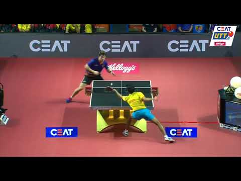 CEAT UTT Season 2 | Tie 1 | Match 6 | MHUvFAL | Sanil Shetty vs Kristian Karlsson
