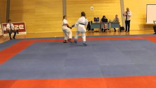 preview picture of video '20120609 - GRAND PRIX - Brno - Kumite - Kristová, Bartošová - 01'