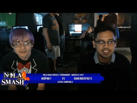 NOLA Smash Weekly 3/22: Losers Semifinals - MG|Pinky vs DunkinDerfnuts
