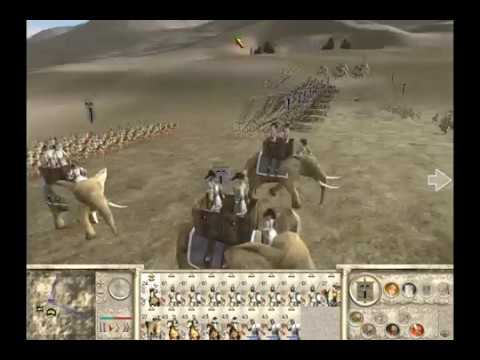 Rome Total War (Historical Battle) The Battle of Raphia - 217 BC -