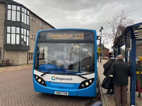 223 Stagecoach Bus - Wath to Newhill Estate (Circular)