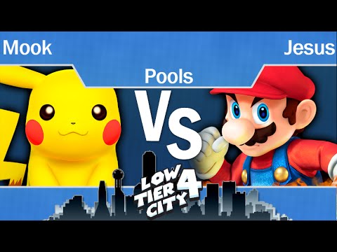 LTC4  - Mook (Pikachu) vs Jesus (Mario) Pools - Smash 4