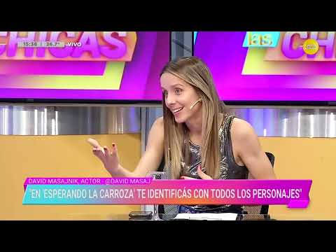 Ana Katz y David Masajnik detrás de Susana y Jorge en “Esperando la Carroza”