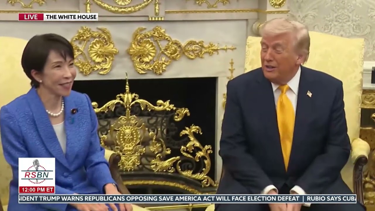 FULL EVENT: President Trumps Hosts a Bilateral Meeting with Japan's Prime Minister - 03/19/26