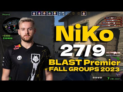 CSGO POV G2 NiKo (27/9) vs Evil Geniuses (INFERNO) @ BLAST Premier Fall Groups 2023
