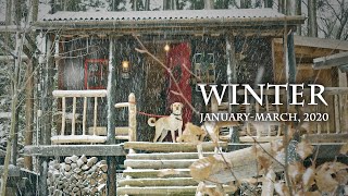 Daily life around the cabin ~WINTER 2020~