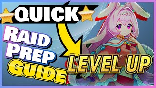 You Should Get Ready Dragalia Lost Raid Leveling Guide