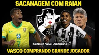 RAYAN INJUSTIÇADO NA DERROTA DO BRASIL VASCO VAI COMPRAR GRANDE JOGADOR ! #vasco