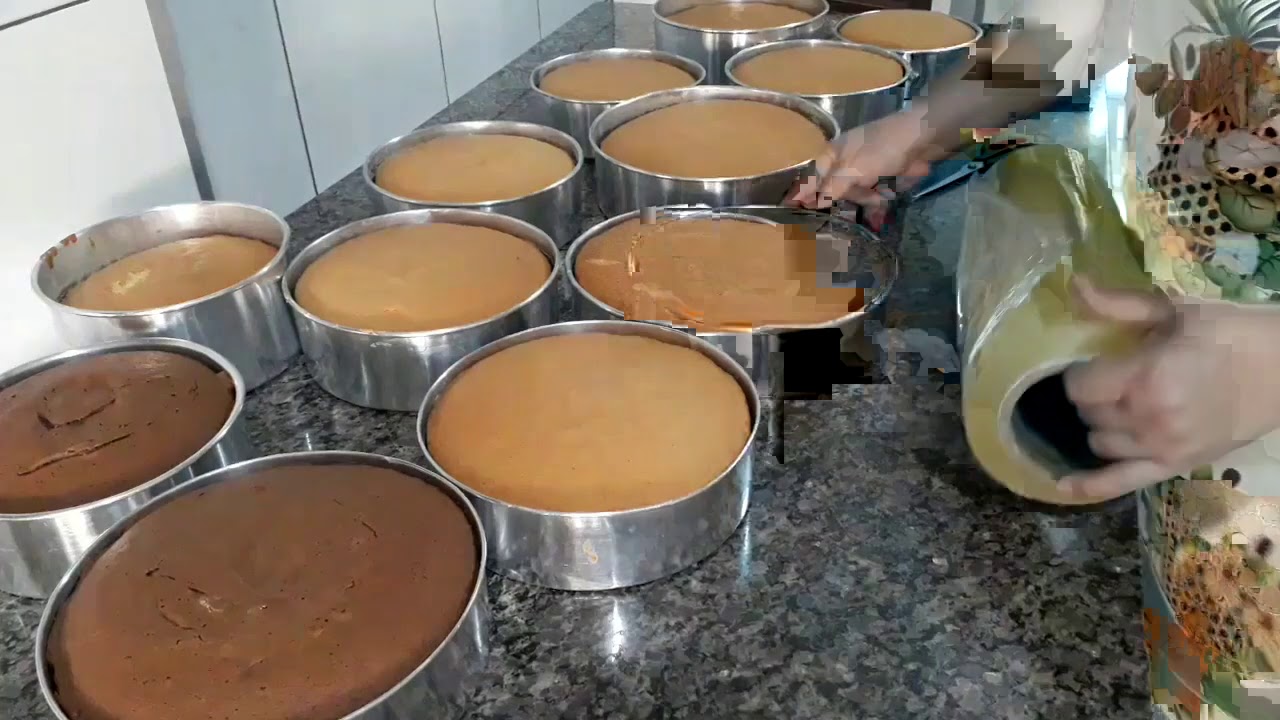 Como armazenar as massas de bolos já assadas