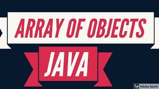 How to create Array of objects in Java