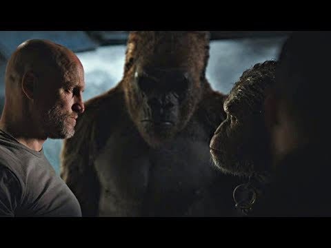 Caesar vs the Colonel Scene | War for the Planet of the Apes (2017)#LOWI