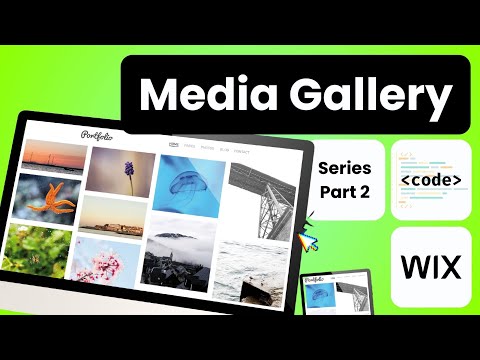 Wix Media Gallery Tutorial [Part 2] - Velo Code Basics