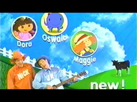 Nick Jr's Got A Whole New Beat - Nick Jr 2003 Rebrand Announcement