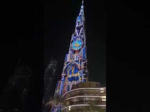 Night me BURJ KHALIFA kaisa lagta hai?02/12/2021Syed Abdul Azim (Kiran) in Dubai U A E