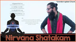 Nirvana Shatakam - Uninterrupted Line Guided Chant