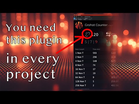 Grohot Counter – The Must-Have Plugin for Your DAW