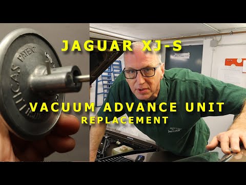 JAGUAR XJ-S  - Vacuum Advance Unit - Austausch der Unterdruckdose am Verteiler