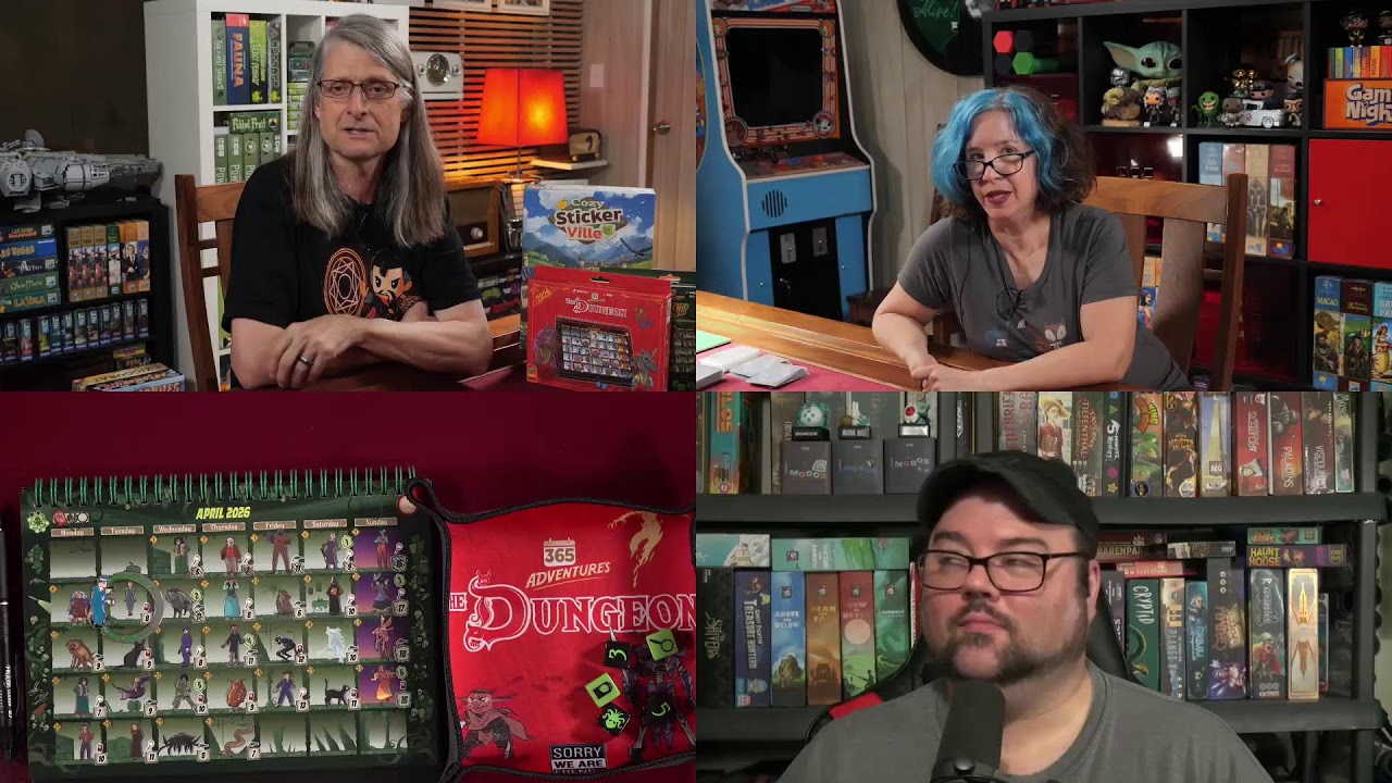 GameNight! LIVE!! | Tonight! Cozy Stickerville by Corey Konieczka w/ Nikki & Lincoln @5:30pm PDT