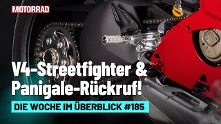RÜCKRUF für V4-Panigale & Streetfighter! HONDAS erstes E-MOTORRAD & neue Desmo-Bikes!