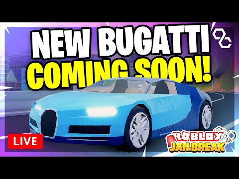 Live New Bugatti Chiron Jailbreak Update Soon Roblox - live the new jailbreak update is here roblox livestream