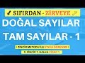 DOĞAL SAYILAR VE TAM SAYILAR 1 I TYT - DGS - KPSS - ALES - 9. SINIF MATEMATİK DOĞAL SAYILAR VE TAM SAYILAR 1 I TYT - DGS - KPSS - ALES - 9. SINIF MATEMATİK