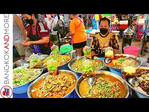A FULL Thai Street Food and Fresh Market Tour!