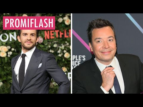 Video Thumbnail: Jonathan Bailey und Jimmy Fallon küssen sich fast in TV-Show