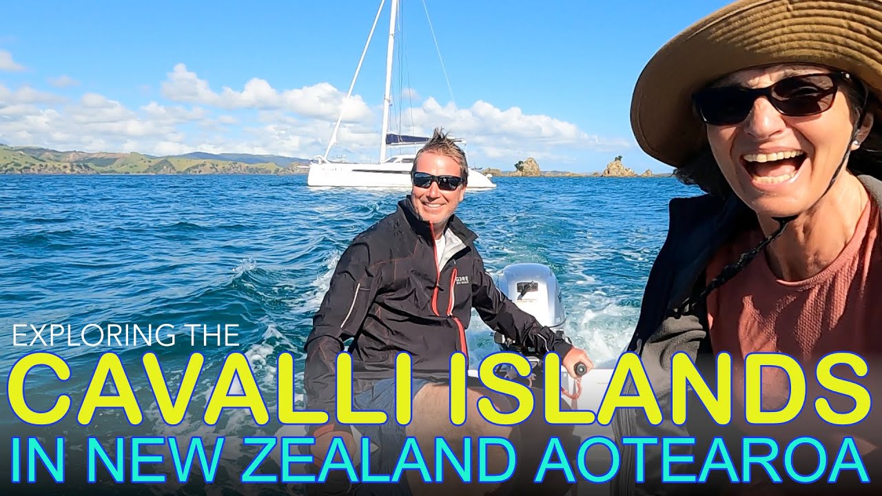 Explorando las Cavalli Islands en Nueva Zelanda con la tripulación del SV Womble