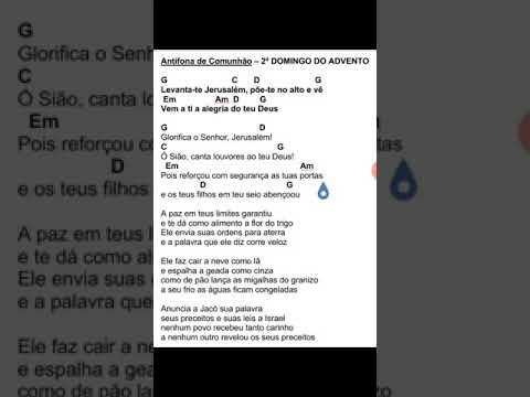 LEVANTA-TE, JERUSALÉM (Versão 1 - Ruzye) - CATÓLICA