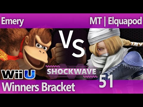 SW 51 Smash 4 - Emery (DK) vs MT | Elquapod (Sheik, MK) - Winners Bracket