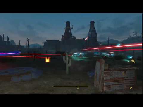 Fallout 4: Military Robots vs Nuka World Robots Round 9 [Robot Wars]