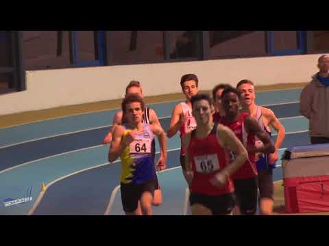 800m – Finale 2 – CAM JUM – Championnat Regionaux 20/01/2018 – Eaubonne