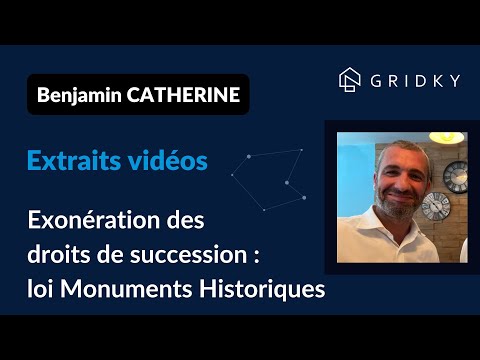 Exonération des droits de succession loi Monuments Historiques