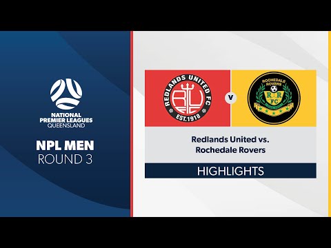 NPL Men R3 - Redlands United vs. Rochedale Rovers Highlights