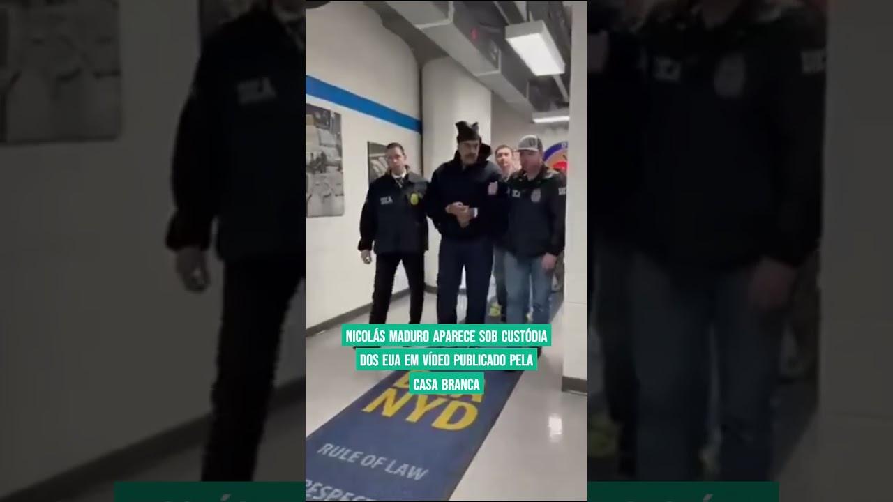 Imagem da notícia Após captura pelos EUA, Maduro passa a noite em centro de detenção em NY