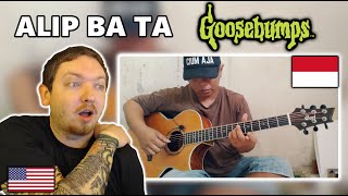 Download lagu AMERICAN REACTS to Alip Ba Ta - Goosebumps theme song mp3 Download lagu AMERICAN REACTS to Alip Ba Ta - Goosebumps theme song mp3