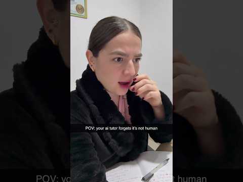 My AI tutor forgets that he is not human #languages #learning #spanish #funny #ai #humor