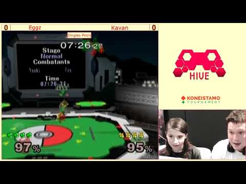 Koneistamo 18 - Melee Singles - Pools - Kavan(Fox) vs Eggz(Yoshi)
