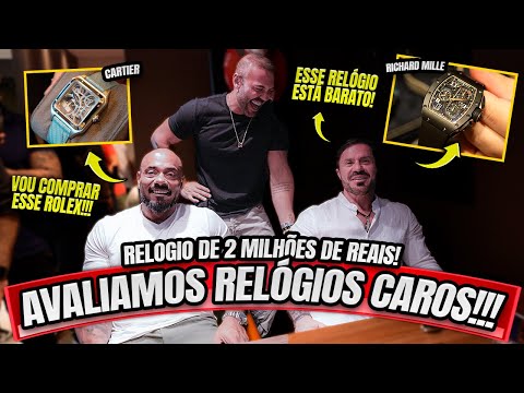 CARIANI E BALESTRIN AVALIARAM OS RELÓGIOS MAIS CAROS DO MERCADO!!!