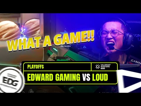 EDG ELIMINATED LOUD IN LOWER BRACKET | LOUD vs EDWARD GAMING HIGHLIGHTS VCT Master Tokyo