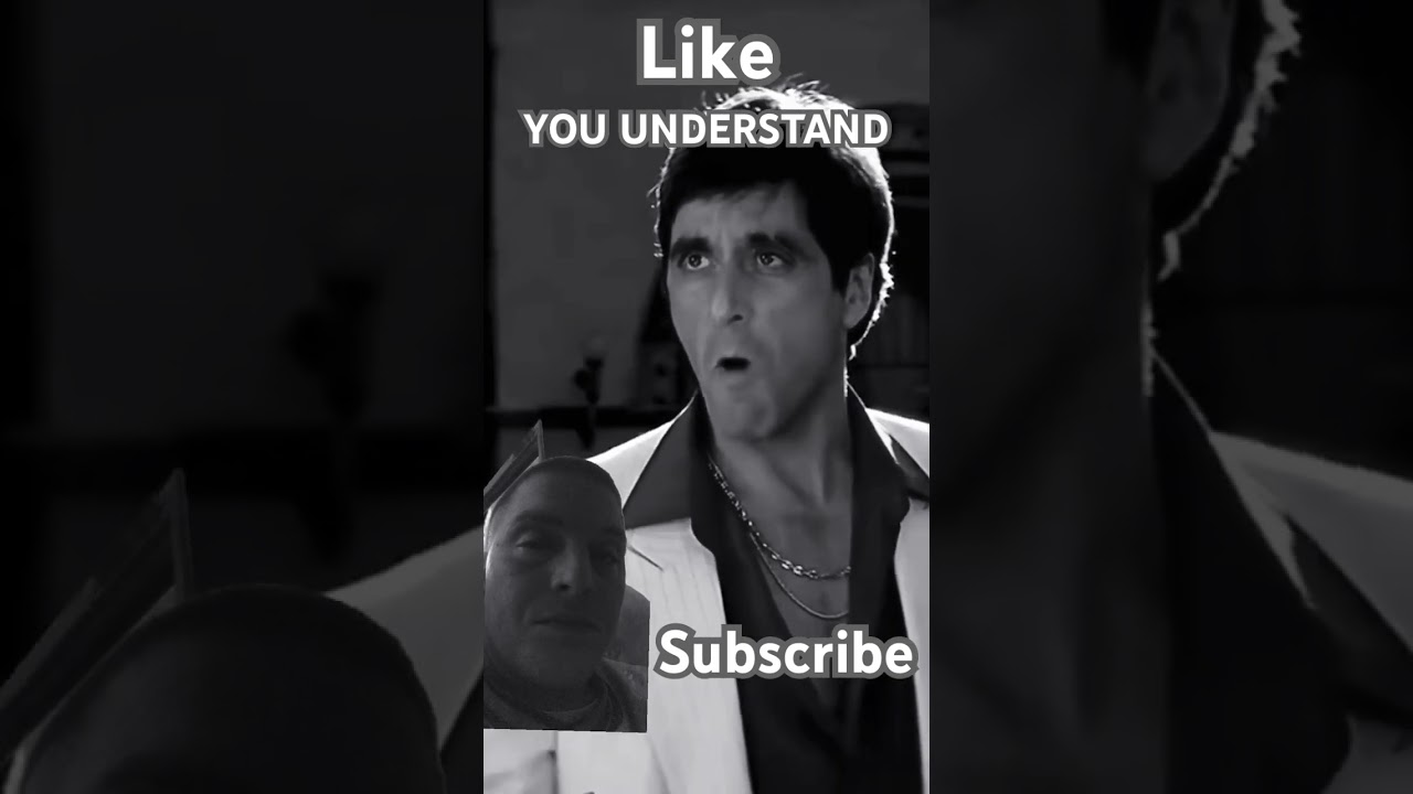 You understand!! #scarface #movie #motivation #quotes #film #mafia #tonymontana #scene #edit #rocky