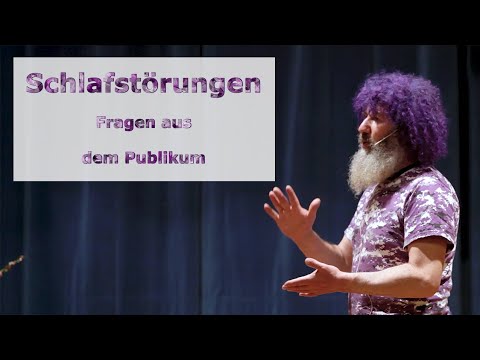 Robert Franz Vorträge: Was würde er bei Schlafstörungen tun?
