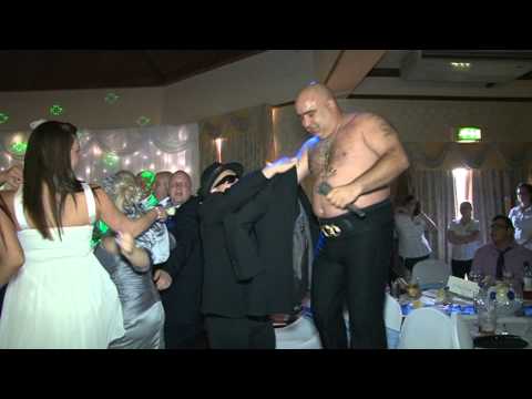 Stavros Flatley at Paula and Mark`s wedding 2013 07 11